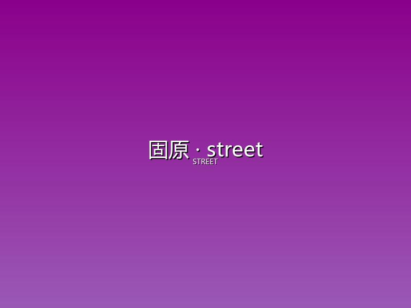 固原 street
