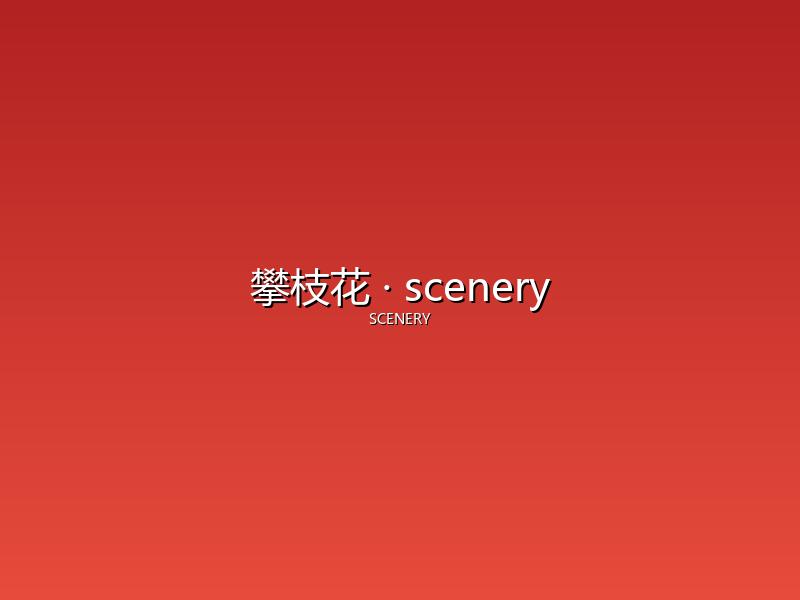 攀枝花 scenery