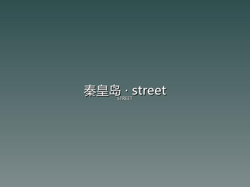 秦皇岛 street