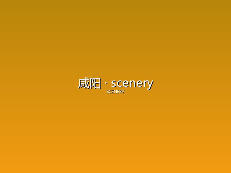 咸阳 scenery