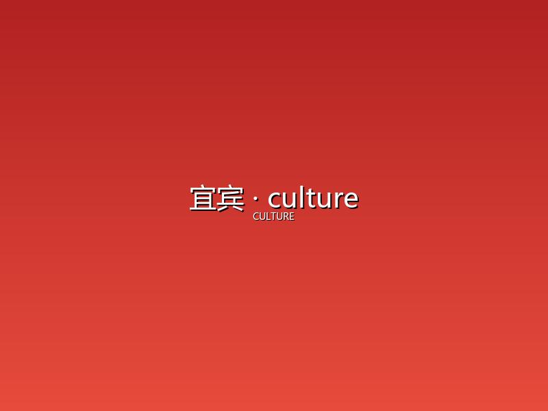 宜宾 culture