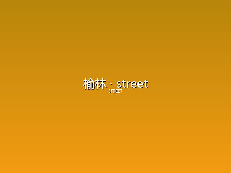 榆林 street